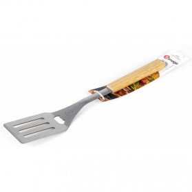 SOMAGIC - SPATULE INOX 44CM MANCHE BAMBOU