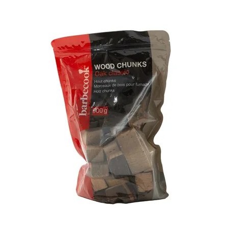 BARBECOOK - Morceaux de bois pour fumage Chêne 900 g