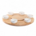 BARBECOOK - Plateau Tournant Joya + 6 Bols