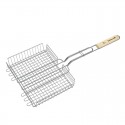 BARBECOOK - Grille double ajustable 31.5x25x5cm