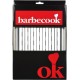 BARBECOOK - Grille Anti Flammes Inox 34.5 X 24 cm