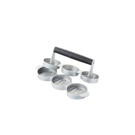 BARBECOOK - PRESS BURGER POUR 3 MINI BURGER DIAM 6.8 CM