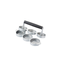 BARBECOOK - Press burger pour 3 mini burgers diam 6.8 cm